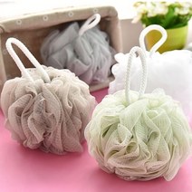 M.H 튼튼한 대왕 샤워볼60g 4color, 1개, 화이트, 1개