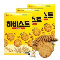 롯데 하비스트 오리지널(6봉입) x 3통(+밀크츄 2개포함), 1set
