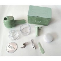 마늘 박피기 까기 기계 까는 가정용 휴대용 미니 전기 조리기 고추 양파 셀러리 생강 고기 브러시 무선, 1 세트 전기