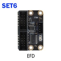 3D프린터부품 3D프린터 Reprap 펌웨어 헤드툴 CanFD Canbus 3D 프린터용 Mellow FlyRRF36 V10 보드 1m 캔 케이블 포함 Super8 PRO Duet, 4.EFD