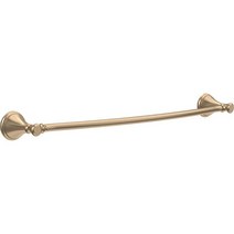 DELTA Cassidy 수건걸이 샴페인 브론즈 욕실 액세서리 79724-CZ131818, 24 Inch_24 inch Towel Bar