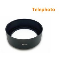 광각 표준 망원 카메라 렌즈 후드 캐논 니콘 시그마 펜탁스 탐론 DSLR 95mm, [02] Telephoto