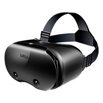브이알 가상현실 게임 vr 스마트 글래스 기기 헤드셋 광각 가상 현실 안경 헬멧 인치, 주황색