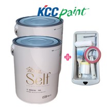 KCC 친환경 결로방지 곰팡이방지 페인트 3L+셀프도구세트( 결로 곰팡이 방지페인트), 결로방지(화이트), 1세트, 3000ml