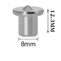 목심비트 드릴 임팩 비트 4pcs dowel marker pin 센터 포인트 목공 장부, 4개 8mm