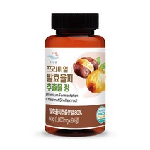 순수한줌 프리미엄 발효율피 추출물 정 1000mg x 60정, 5개