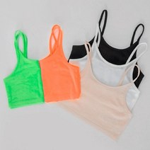 (현대Hmall) 아이러브제이 여름 SUT01. J 베이직 탱크탑 JSUTO17, 네온오렌지