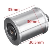 알루미늄 합금 30mm DIY 미니 벨트 샌더 컨베이어 구동 휠 For5/6/8/10mm 모터 스핀들 파워 휠 연마 도구, 02 ID 5mm