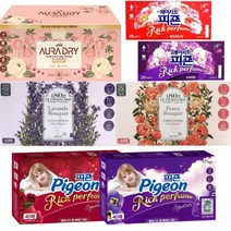 코스트코 삼성 에어드레서 LG 스타일러 향기 아우라 르샤트라 피죤 건조기 드라이 시트, 5. 르샤트라 라벤더부케 40매 X 3개