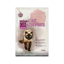 이즈칸 캣 그레인프리 올라이프 고양이 건식사료, 닭, 2.5kg, 3개