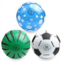 808 비치볼 유아 물놀이공 투명 수박 축구, 수박공