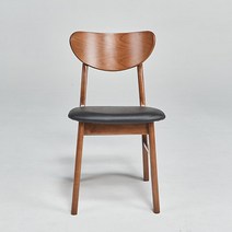 가구앤하우스 루브르 고무나무 원목 4인 4인용 벤치 식탁세트, 루브르 의자추가(월넛)