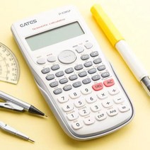 공학용계산기 빠른처리 회계 재무 계산기 추천 디지털 과학 계산기 240 기능 82MS 통계 수학 2 라인 디스플, 01 white