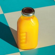 델몬트미니병 3size 유리병 뉴트로 훼미리 물통, 델몬트유리병1.5L, 실버