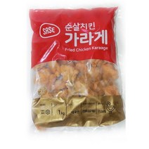 냉동 식품 사세 순살치킨 가리아게1kg 5봉지 냉동식품 사세 순살치킨 가리아게1kg 5봉지, 1kg, 5개