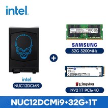 인텔 NUC 키트 RNUC12DCMI9 드래곤 캐년 12 세대 코어 프로세서 i9 12900 16 총 24 스레드, [01] 미국, [02] RNUC12DCMI9 16G 500G