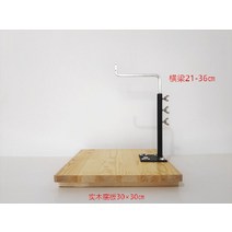 심봉대 조소용 물레 높이 조절 클레이 꽂이 턴 테이블, A