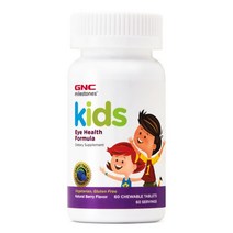 GNC 어린이루테인 비타민A 빌베리 지아잔틴 츄어블 타블렛 60개