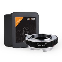 카메라렌즈필터 K & F CONCEPT EXA - L/M 렌즈 어댑터 링 Exakta 렌즈-Leica M 마운트 카메라 바디, 단일옵션