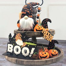 할로윈데이 소품 꾸미기 장식 세트 용품, 세트A-트레이 별도