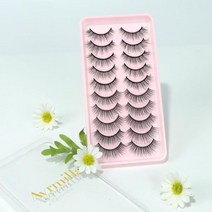 5 10 쌍 3D 밍크 속눈썹 자연 힐 메이크업 Cils 희미한 잔인 Maquiagem, 10Pairs-Y9