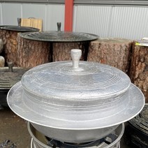 청주금속주물 전통주물 녹안나는 백철미니가마솥 가스렌지사용, 은회색, 백철미니가마솥 24cm