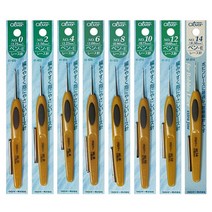 퀼트패키지 크로바 레이스용 코바늘 펜-E 0호~14호, No.2