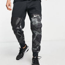 나이키 글리치 카모 긴바지 조거 팬츠 테이퍼드 남성 운동복 하의 밀리터리