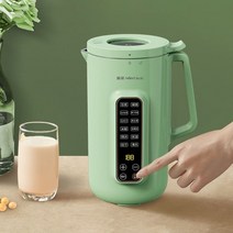 두유제조기 두유메이커 800ml 두유 제조기 전기 과즙 기 두유 기계 휴대용 블렌더 믹서 쌀 페이스트 제조기 벽 깨는 기계 220v, 350ml 흰색, 에게