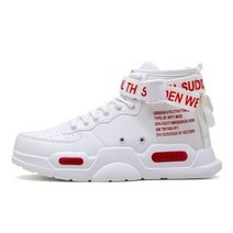 남성 브랜드 캐주얼 스니커즈 하이탑 스니커즈 유행 소년 농구 스포츠 테니스 신발 아웃도어 오프로드 신발 커플 스니커즈