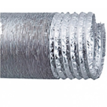 알루미늄 호일닥트 규격 125mm(내경)x10M 알루미늄호일2PLY 빌딩 지하철역사 제연설비 공조용 집진 퉁풍장치용, 150분류