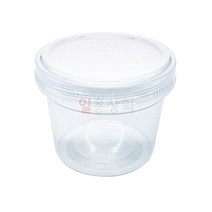 92파이 다회용 원형용기 스크루형 중 540세트, 단품, 단품