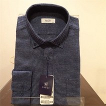 바찌 NC06 따뜻한기모체크일반핏긴팔 VD1J4CR552N