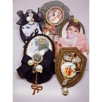 엔틱스타일 명품 패션 샤 브로치 브러찌 벳지 배찌