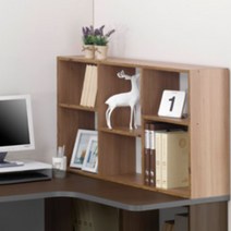 4컬러 2단 책상 책장 꽂이 넓은 서재 수납함 600 1100, 화이트