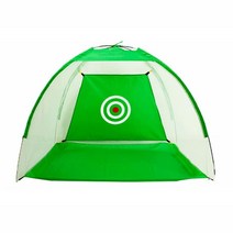 사무실 야외 마당 골프 스윙 연습 텐트 간이 여름 글램핑 등산 간편설치, 텐트형 골프연습네트 블랙소형(1M)