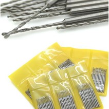 주얼리DIY세트 주얼리메이커 고급케이스 드릴 비트 목공 드릴링 로터리 도구 보석 가방 버 생크 직경 2.35mm 10 개/가방