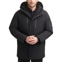 DKNY 남성용 아틱 클로스 트래블러 패딩 블랙 L