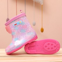아동용 공용 남아 여아 키즈 레인부츠 유아 장화