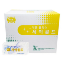 광진산업 업소용 세이골드 항균 물티슈 400매 박스, 2개