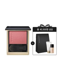 스쿠l [세트] 멜팅 파우더 블러쉬 스무드 커버 프라이머 10ml+프로텍팅 데이크림 6g, 07 깊게 물든 밤