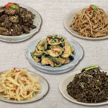 하늘농가 보름나물반찬 바로먹는렌지쿡 5종세트, 1세트