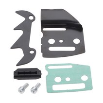 6 개/대 철물 톱 범퍼 및 볼트 크랭크 샤프트 왼쪽 클립 자재켓 가이드 세트 중국어 45CC 52CC 58CC 4500 5200 5800 체인