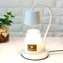 아트박스/소니가든 singleWhite캔들워머+캔들(21oz) SET/결혼집들이선물포장/카드메세지, 유칼립튜스