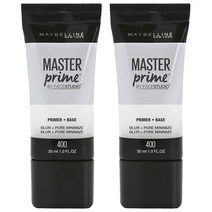 메이블린 마스터 프라이머 30ml, 2개, 400 Blur + Pore Minimize
