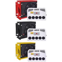 화물차 무시동에어컨 차랑용 대형차 캠핑카 24V 12V 리모컨 포함, 12v+블랙+리모컨