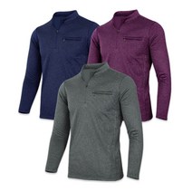 꽃중년 남자등산복상의 겨울 티셔츠