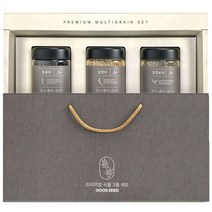 굿씨드 프리미엄 3종 혼합 잡곡 선물세트 (찰흑미/찰현미/검정보리), 1개