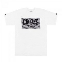 [롤스트릿] 크룩스앤캐슬 SKEWED CORE LOGO SS TEE - WHT(154070