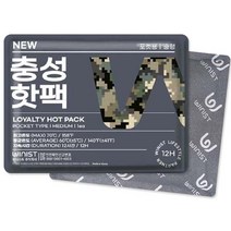 NEW 충성 핫팩 포켓용 중형 100g 300개